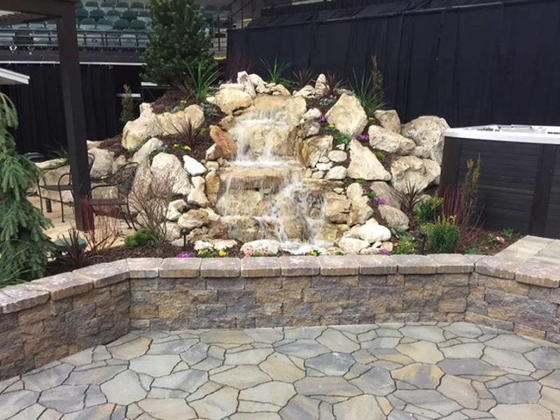 Hardscape Waterfall